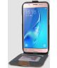 Samsung Galaxy J5 (2016) Vertical Wallet Flip Case Bruin