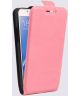 Samsung Galaxy J5 (2016) Vertical Wallet Flip Case Roze
