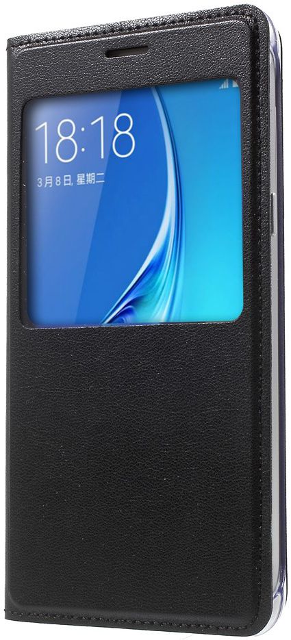 Samsung Galaxy J5 (2016) Window View Flip Hoesje Zwart afbeelding 1