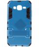 Samsung Galaxy J7 (2016) Hybrid Case Blauw