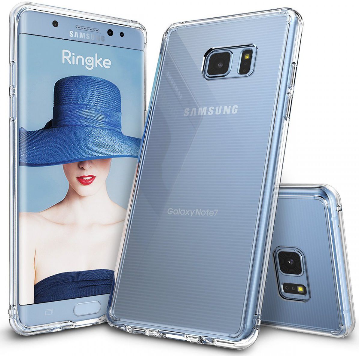 Ringke Fusion Samsung Galaxy Note 7 Hoesje Doorzichtig Crystal View afbeelding 1