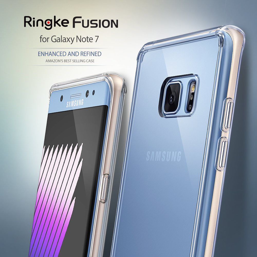 Ringke Fusion Samsung Galaxy Note 7 Hoesje Doorzichtig Crystal View afbeelding 3