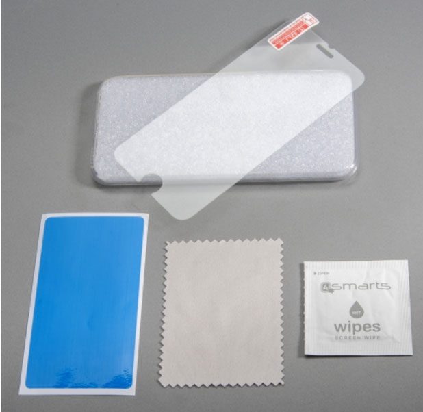 4smarts Tempered Glass en TPU Hoesje Apple iPhone 6/6S Transparant afbeelding 3