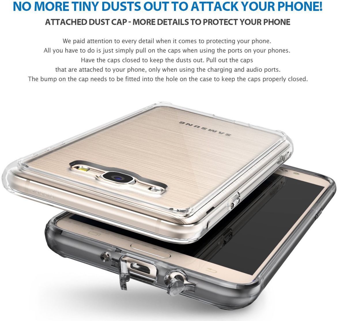 Ringke Fusion Samsung Galaxy J7 (2016) Hoesje Crystal View afbeelding 2