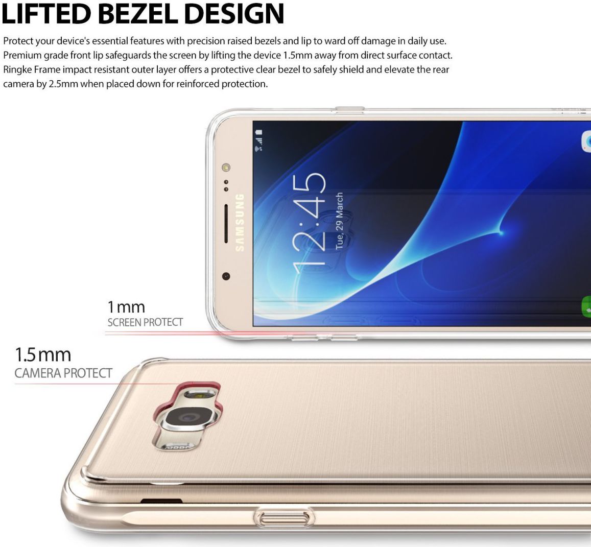 Ringke Fusion Samsung Galaxy J7 (2016) Hoesje Crystal View afbeelding 5