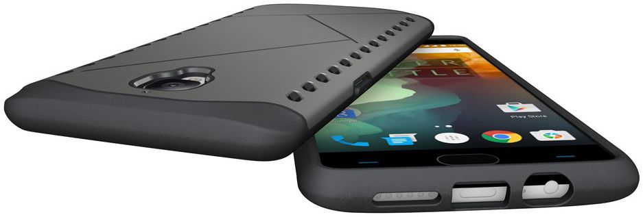 OnePlus 3T / 3 Tough Shield 2 in 1 Hoesje Grijs afbeelding 8