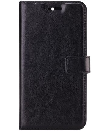 OnePlus 3T / 3 Portemonnee Flip Hoesje Zwart Hoesjes