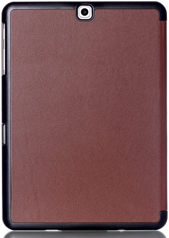 Samsung Galaxy Tab S2 9.7 Tri-Fold Flip Case Bruin afbeelding 4
