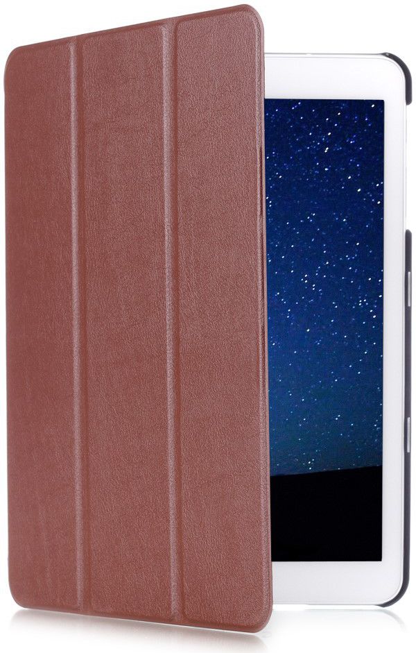 Samsung Galaxy Tab S2 9.7 Tri-Fold Flip Case Bruin afbeelding 1