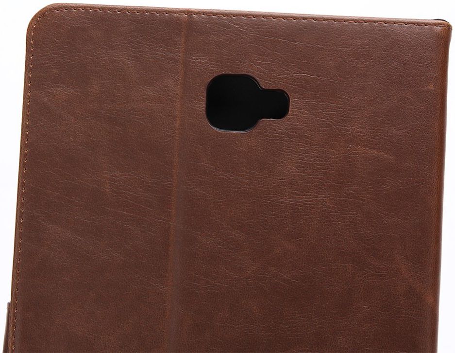 Samsung Galaxy Tab A 10.1 (2016) Flip Hoes Donker Bruin afbeelding 9