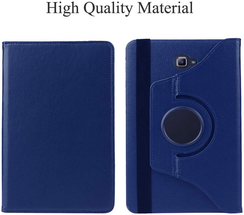 Samsung Galaxy Tab A 10.1 (2016) 360° Draaibare Hoes Blauw afbeelding 3