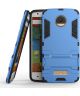 Motorola Moto Z Hybrid Kickstand Case Blauw