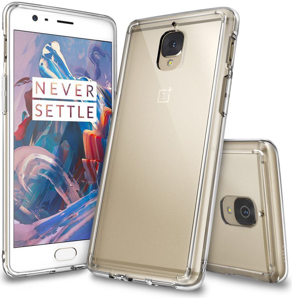 Ringke Fusion OnePlus 3T / 3 Hoesje Doorzichtig Crystal View afbeelding 1
