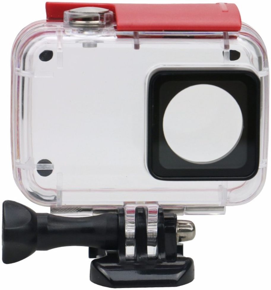 Xiaomi Yi 4K Action Camera Waterdichte Behuizing Rood afbeelding 2