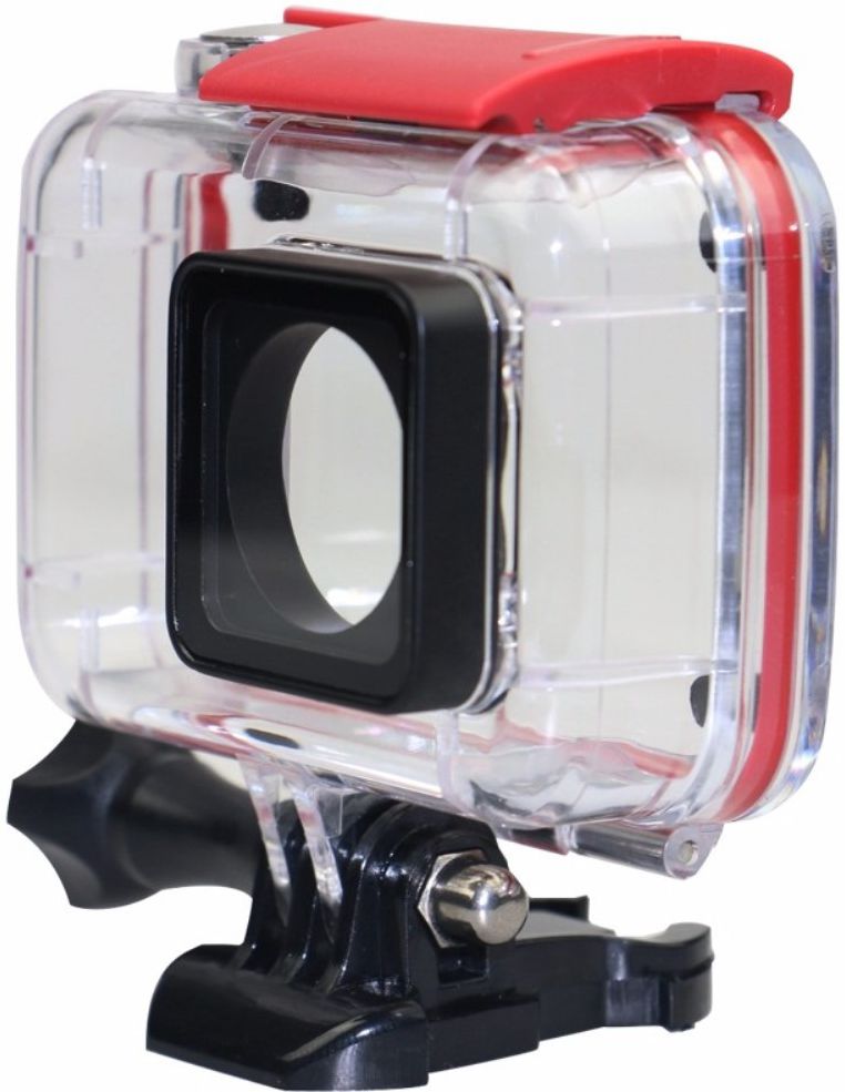 Xiaomi Yi 4K Action Camera Waterdichte Behuizing Rood afbeelding 3