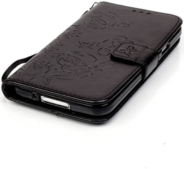Samsung Galaxy S5 Portemonnee Hoesje Vlinder afbeelding 7