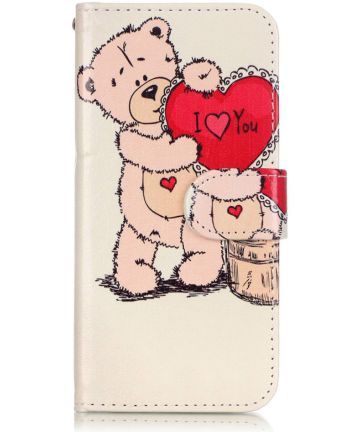 Apple iPhone 7 / 8 Hoesje met Teddy Bear Print Hoesjes