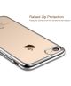 Apple iPhone 7 / 8 Transparant TPU Hoesje Zilver