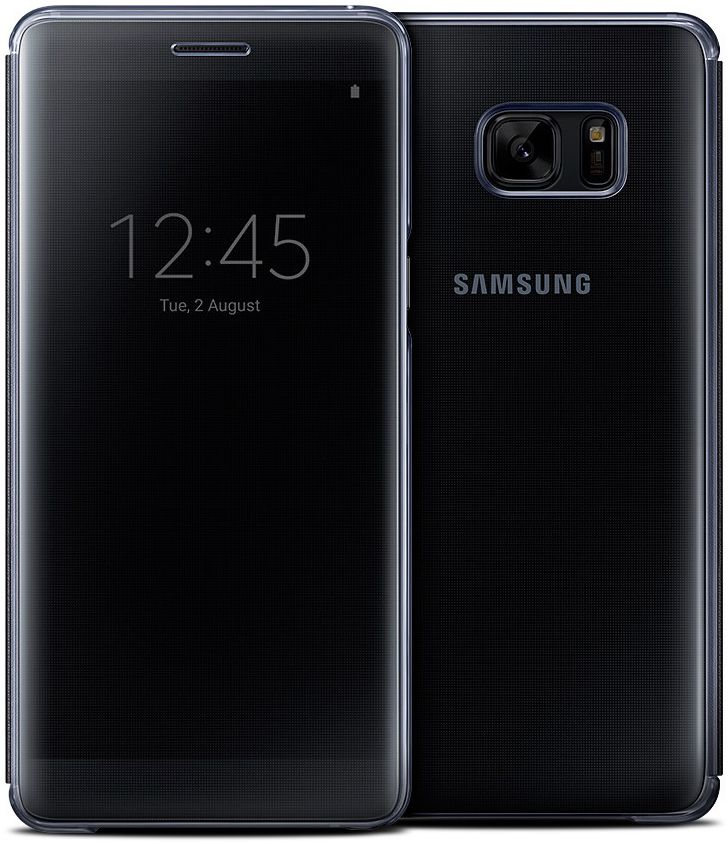 Samsung Galaxy Note 7 Clear View Cover Zwart afbeelding 2