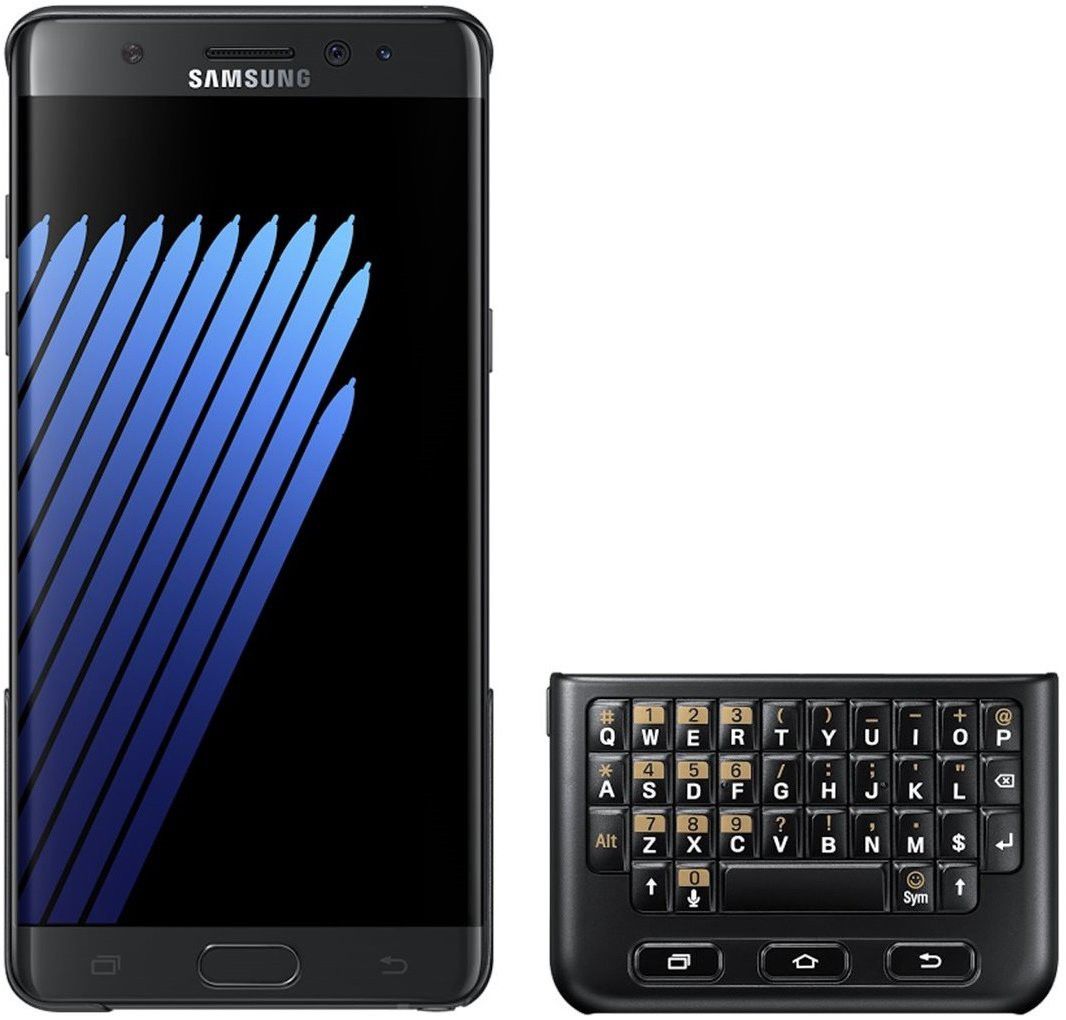 Samsung Galaxy Note 7 Keyboard Cover Zwart Origineel afbeelding 3