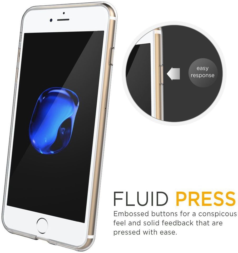 Apple iPhone 7 Plus / 8 Plus Transparant Hoesje afbeelding 5