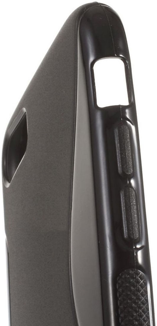 Flexibel Apple iPhone 8/7 Hoesje S-Curve Zwart afbeelding 4