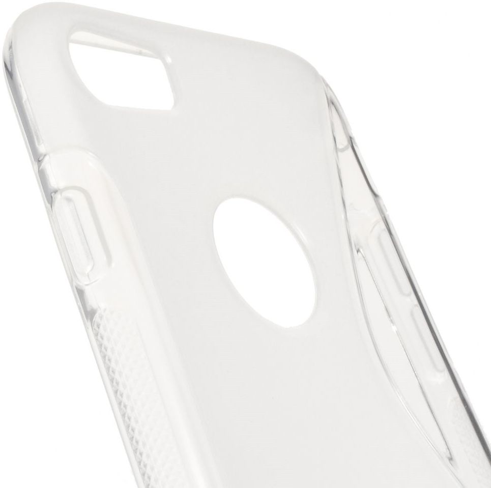 Flexibel Apple iPhone 8/7 Hoesje S-Curve Transparant afbeelding 7