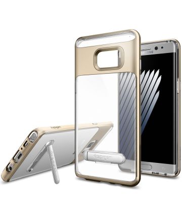 Spigen Crystal Hybrid Case Samsung Galaxy Note 7 Goud Hoesjes