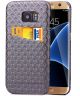 Samsung Galaxy S7 Edge Rhombus Back Cover Grijs
