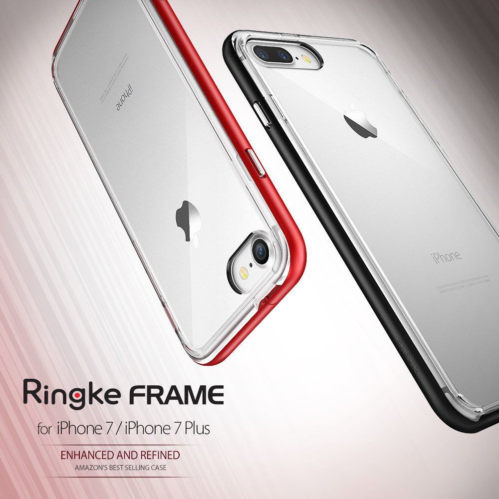 Ringke Frame Hoesje Apple iPhone 7 / 8 Roze Goud afbeelding 8
