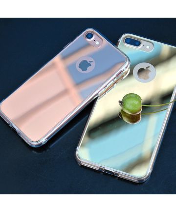 Rekwisieten idee Referendum Ringke Fusion Mirror Apple iPhone 7/8 spiegel hoesje Zilver | GSMpunt.nl