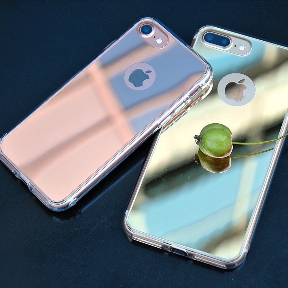 Ringke Fusion Mirror Apple iPhone 7/8 spiegel hoesje Zilver afbeelding 3