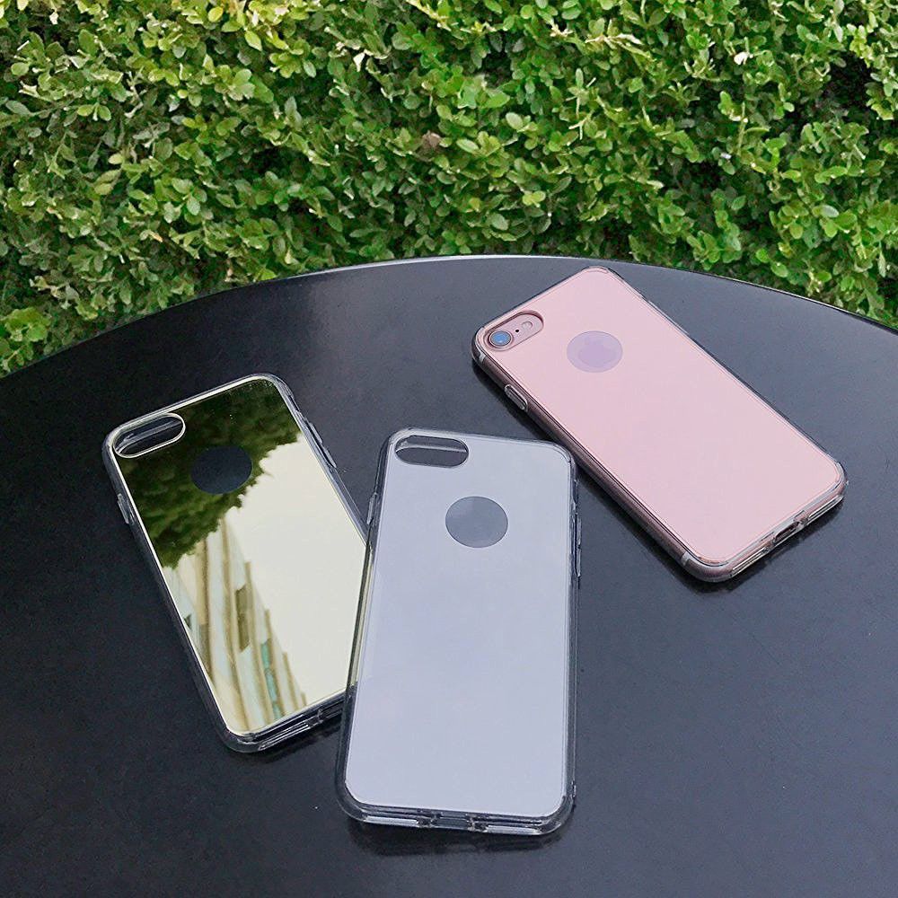 Ringke Fusion Mirror Apple iPhone 7/8 spiegel hoesje Zilver afbeelding 5