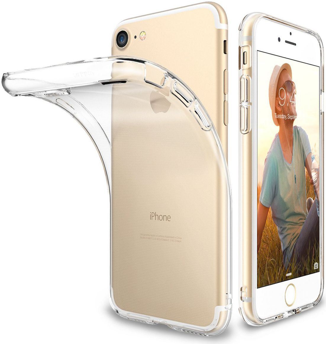 Ringke Air Apple iPhone 7 / 8 Hoesje Crystal View afbeelding 1