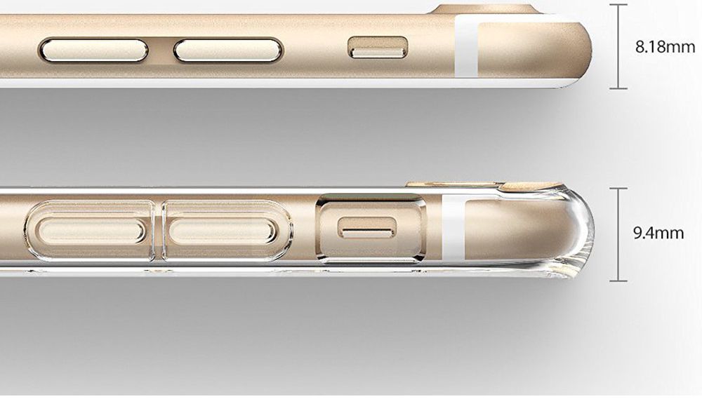 Ringke Air Apple iPhone 7 / 8 Hoesje Smoke Black afbeelding 4
