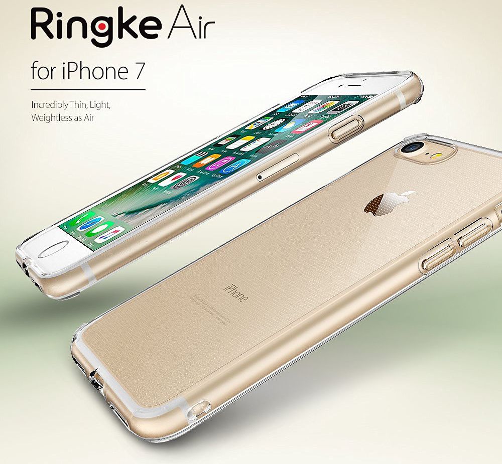 Ringke Air Apple iPhone 7 / 8 Hoesje Smoke Black afbeelding 7