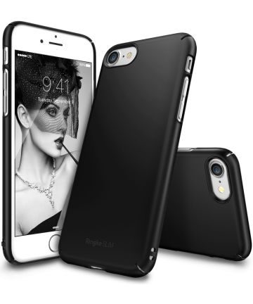 Ringke Slim Apple iPhone 7 / 8 ultra dun hoesje SF Black Hoesjes