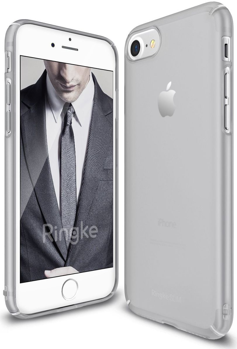 Ringke Slim Apple iPhone 7 / 8 ultra dun hoesje Gray afbeelding 1