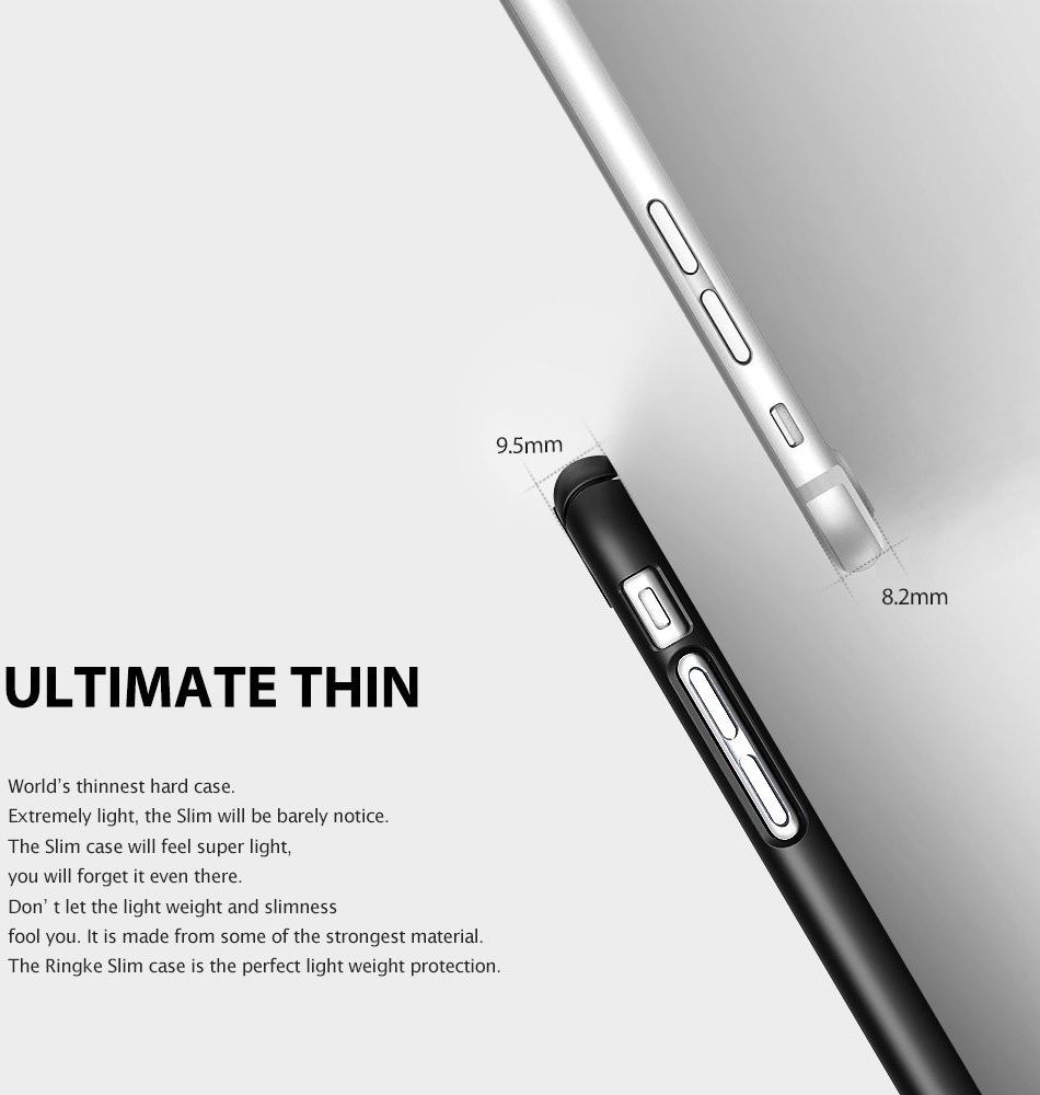 Ringke Slim Apple iPhone SE 2020 ultra dun hoesje Frost White afbeelding 7