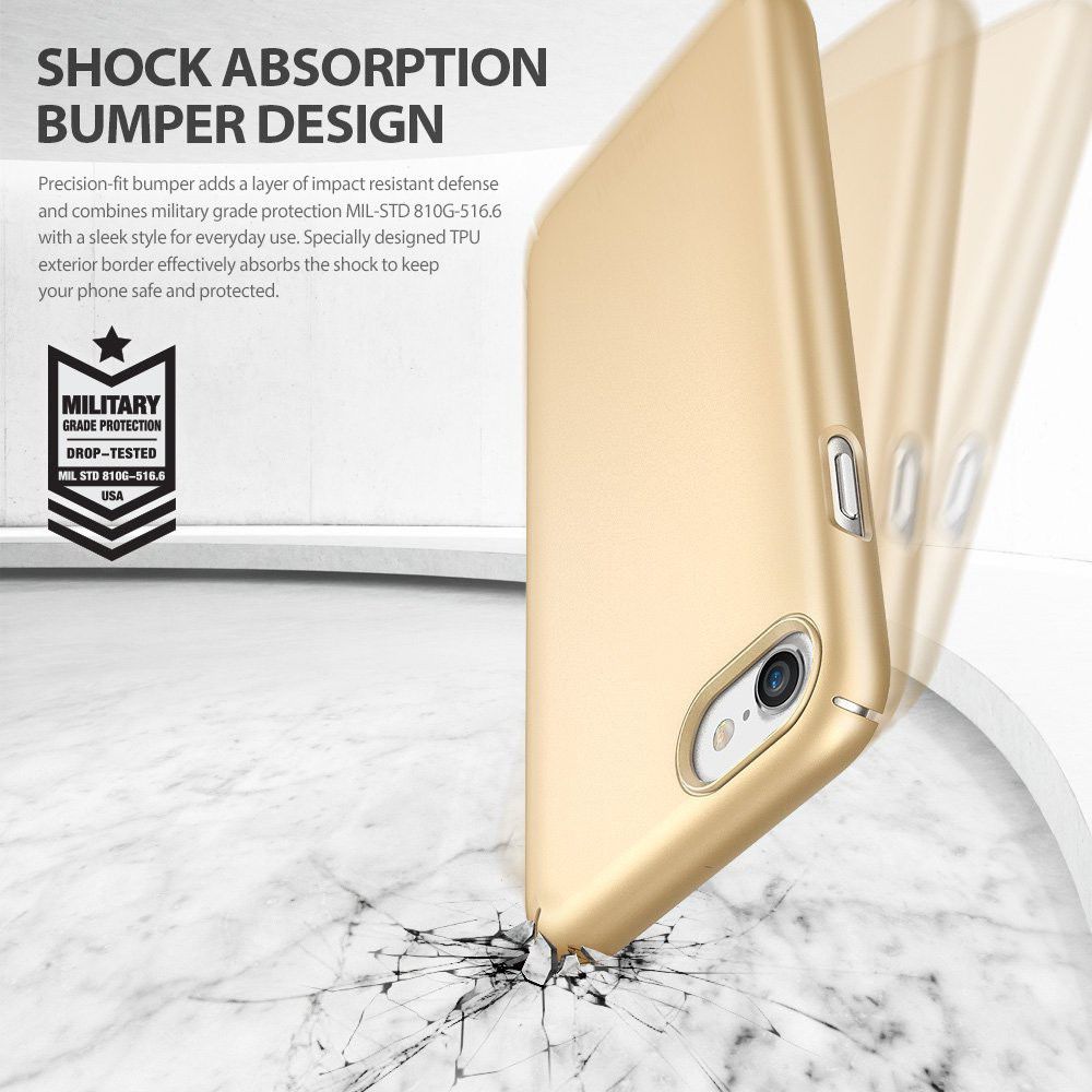 Ringke Slim Apple iPhone SE 2020 ultra dun hoesje Frost White afbeelding 8