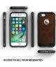 Ringke Flex S Apple iPhone 7 Stijlvolle TPU Case Bruin