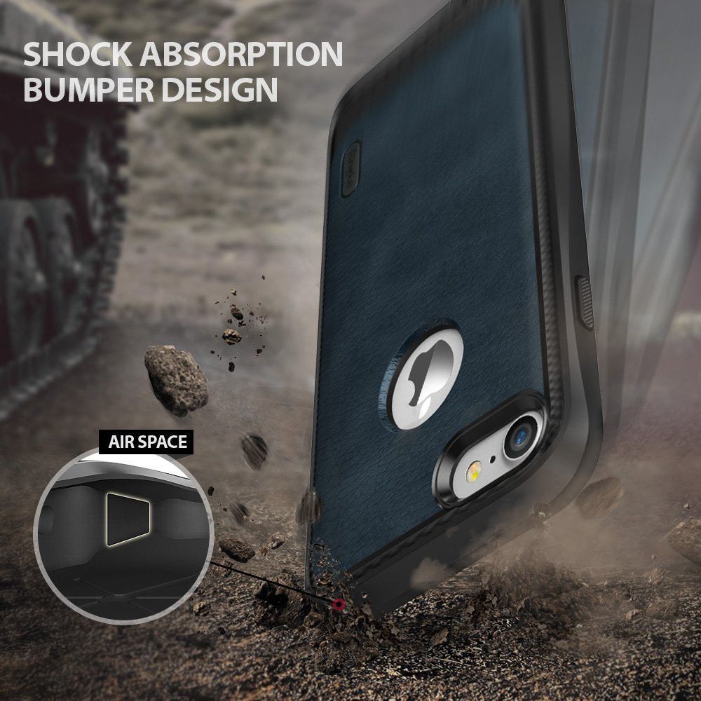Ringke Flex S Apple iPhone 7 Stijlvolle TPU Case Bruin afbeelding 6
