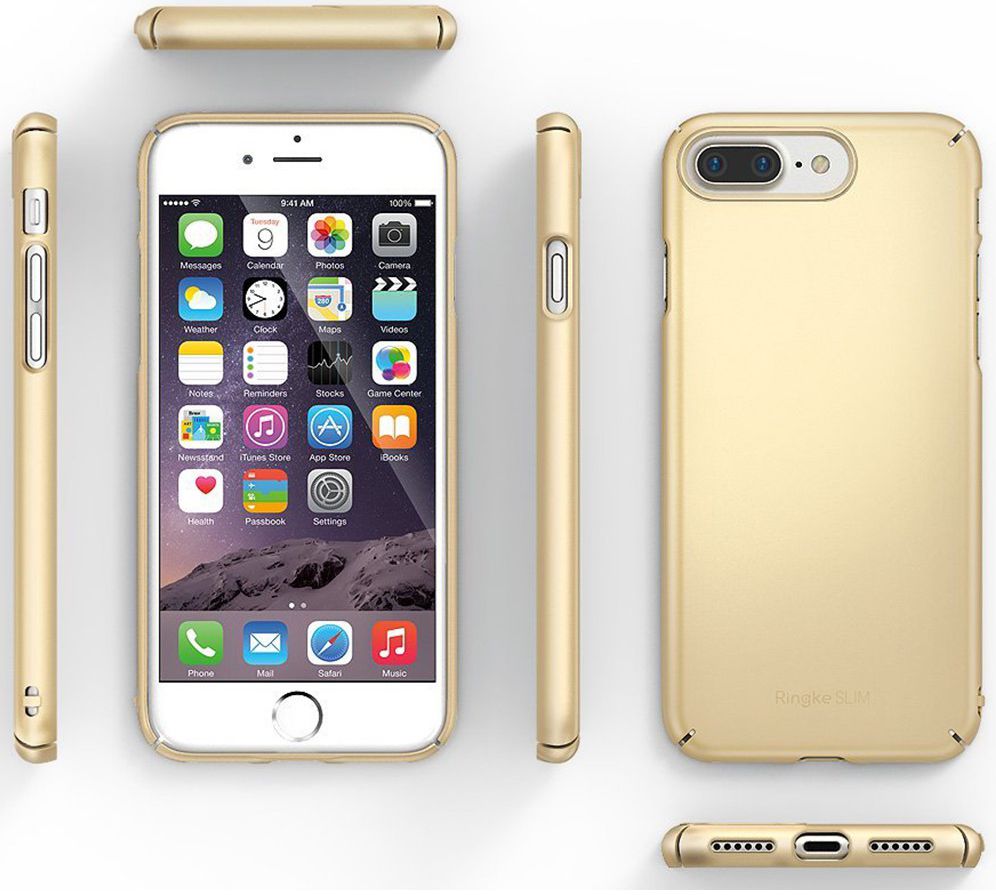 Ringke Slim Apple iPhone 7 Plus / 8 Plus ultra dun hoesje Frost White afbeelding 4