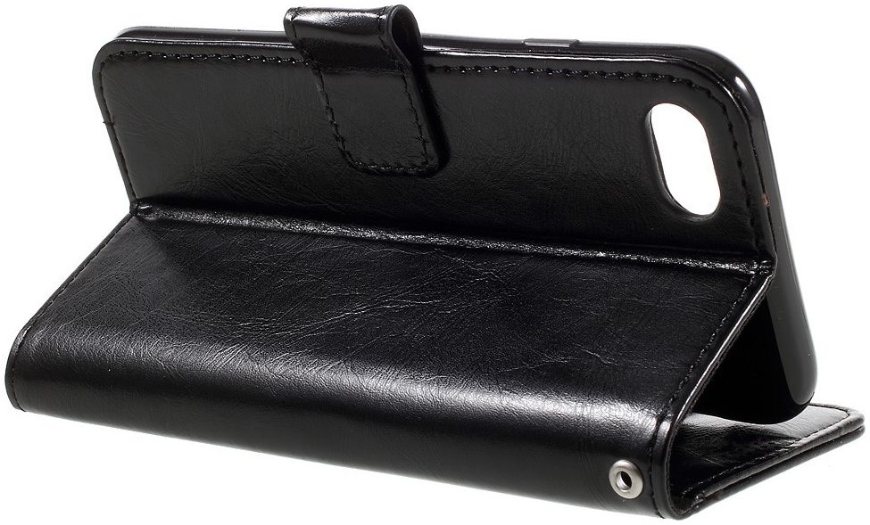 Apple iPhone 7 / 8 Portemonnee Booktype Hoesje Zwart afbeelding 10