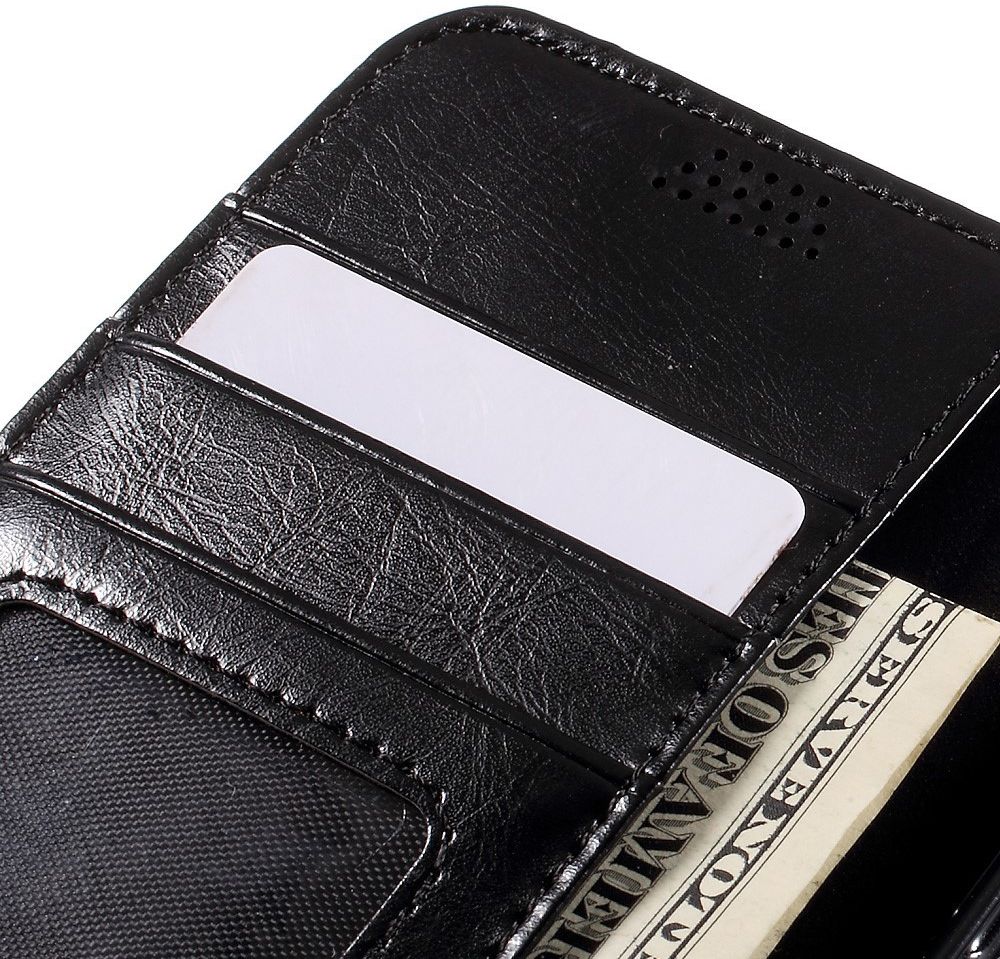 Apple iPhone 7 / 8 Portemonnee Booktype Hoesje Zwart afbeelding 11