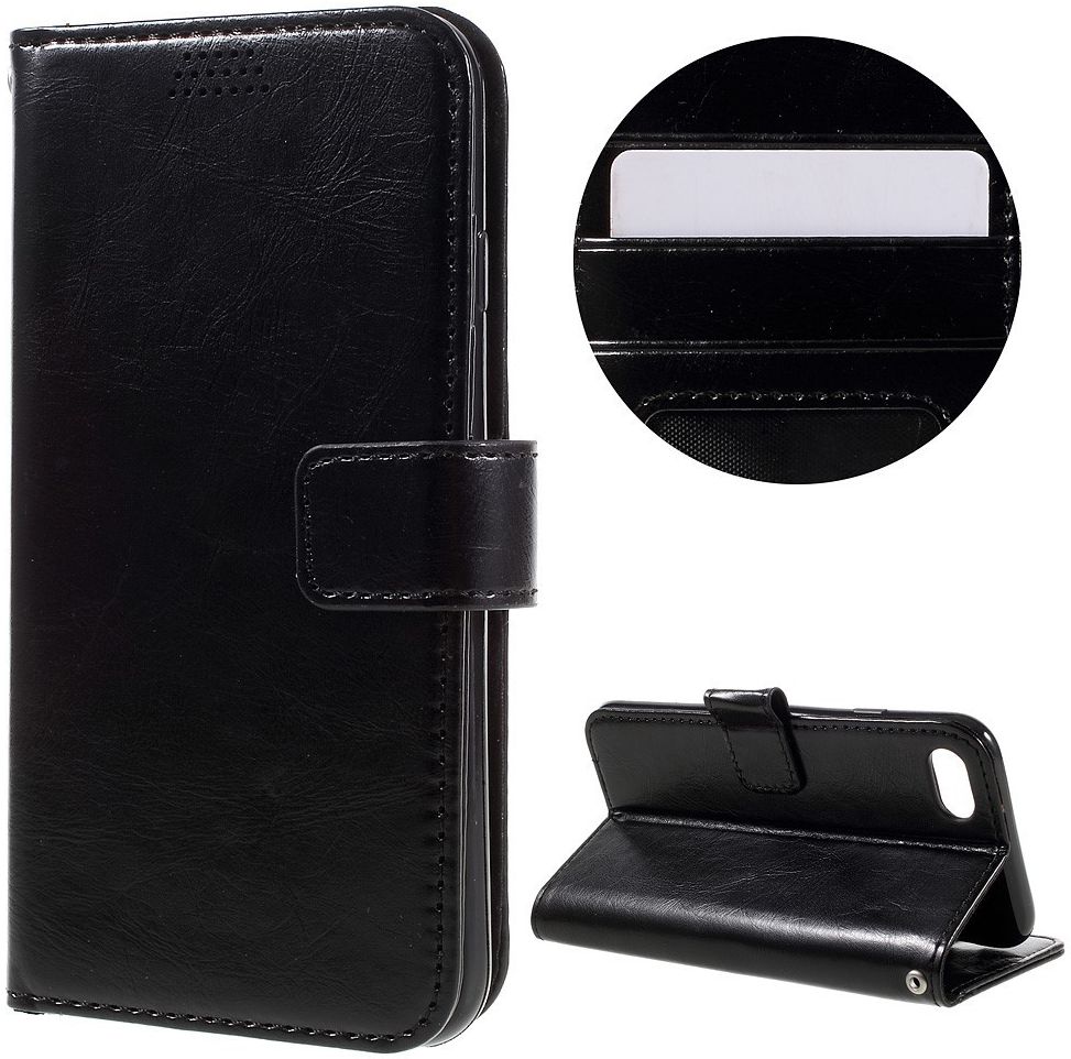 Apple iPhone 7 / 8 Portemonnee Booktype Hoesje Zwart afbeelding 17