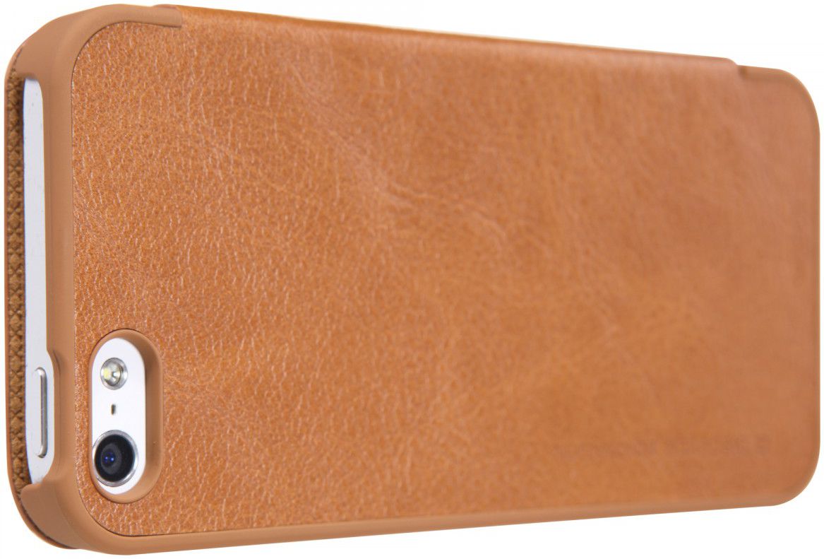Nillkin Qin Book Apple iPhone 5(S)/SE Bruin afbeelding 6