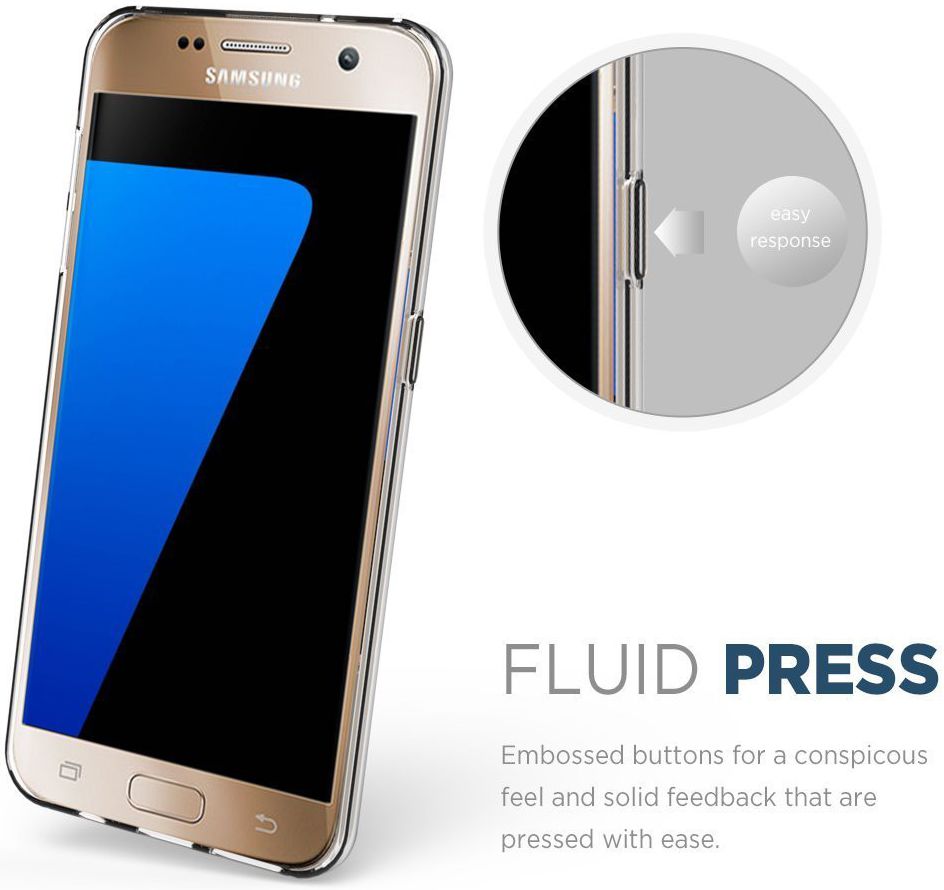 Samsung Galaxy S7 Hoesje Dun TPU Transparant afbeelding 4