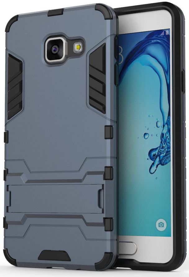 Hybride Samsung Galaxy A3 (2016) Hoesje Blauw afbeelding 1