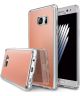 Ringke Spiegel Hoesje Samsung Galaxy Note 7 Rose Gold